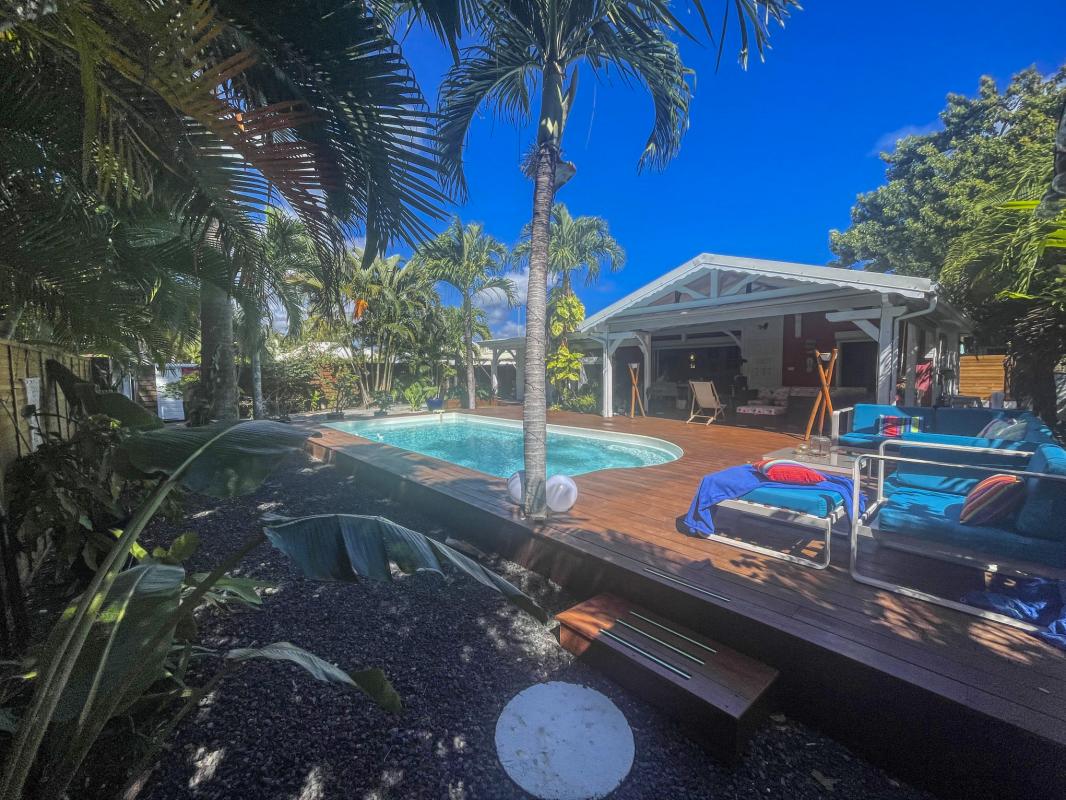 35.Location villa piscine Saint François Guadeloupe_Piscine